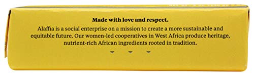 Alaffia Charcoal Reishi Authentic African Black Soap, 5 OZ