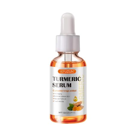 Digitalzap Golden Glow Turmeric Face Serum | Natural Radiance & Skin Brightening | AntiAging & Hydrating Formula For Healthy, G