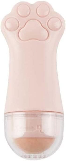 GANPUB Pink Face Oil Absorbing Roller,Natural Volcanic Roller Oil Control Rolling Matte Makeup Face Skin Care Tool Facial Cleani