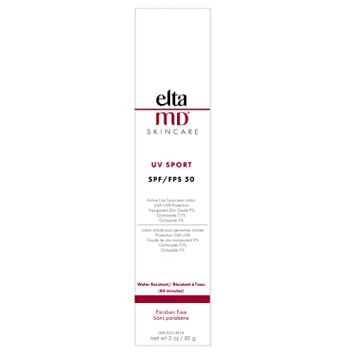 Elta Md Uv Sport Broad Spectrum Spf 50 By Elta Md, 3 Oz Body Sunscreen