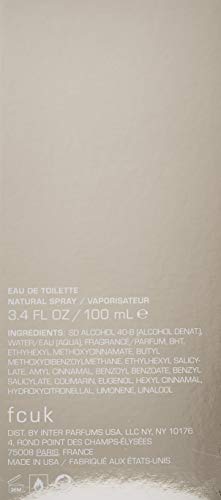 Fcuk Connect By French Connection, 3.4 Oz Eau De Toilette Spray For Women