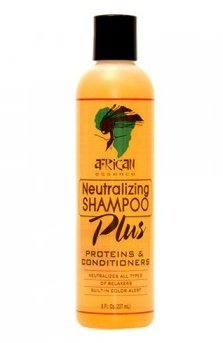 African Essence Neutralizing Shampoo plus proteins & conditioner 8oz by African Essence