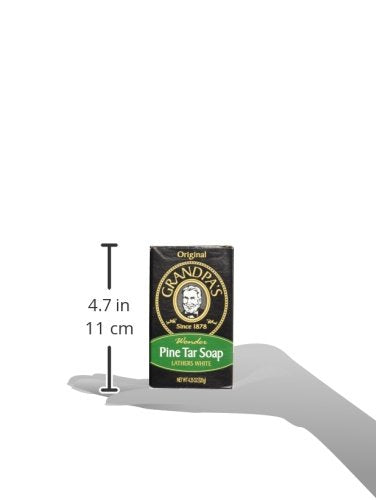 Grandpas Soap Pine Tar 4.25 oz (Pack of 4)