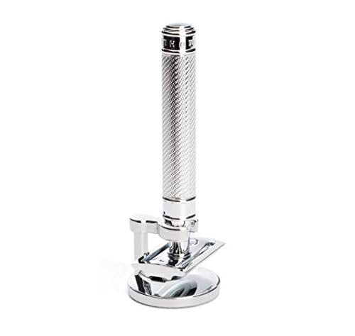 MHLE TRADITIONAL Stand for Razors | Shave Accessory | Robust Stainless Steel
