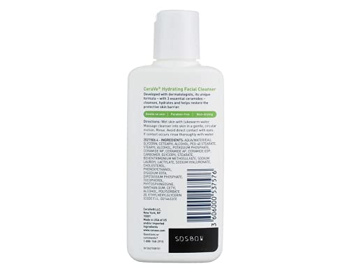 CeraVe Hydrating Facial Cleanser for Daily Face Washing