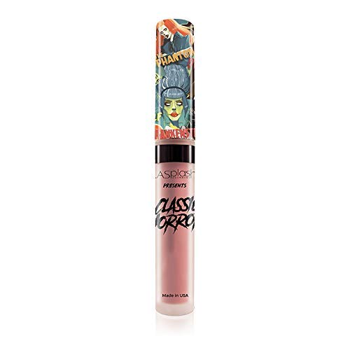 La Splash Cosmetics Waterproof All Day Wear Liquid Matte Pink Lipstick Classic Hollywood Horror Collection [2017 Limited Edition