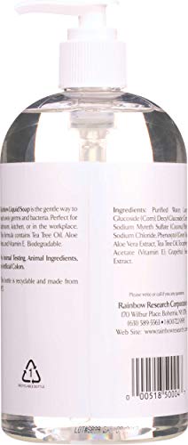 Rainbow Research Liq Soap Unscented 16 Fz