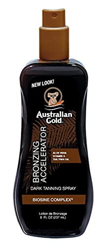 Australian Gold Accelerator Spray Gel With Bronzer 8 Ounce (237Ml) (6 Pack)