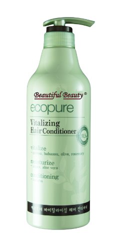 ECOPURE VITALIZING Hair Conditioner 700ml - Natural Origin Ingredients 91.5%