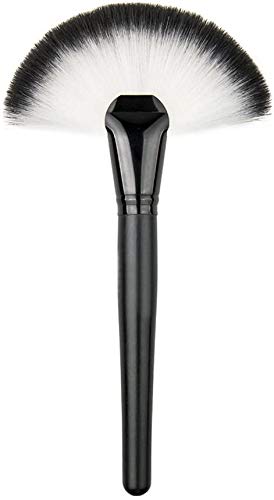 Khelni Spanking Beauty WomenS Pro Slim Fan Brush Makeup Blush Face Contour Foundation Cosmetic Beauty