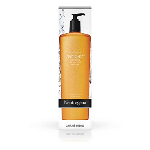 Neutrogena Rainbath Refreshing And Cleansing Shower And Bath Gel, Moisturizing Daily Body Wash Cleanser And Shaving Gel With Cle