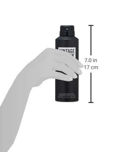 Kenneth Cole Vintage Black All Over Body Spray, 6 Oz