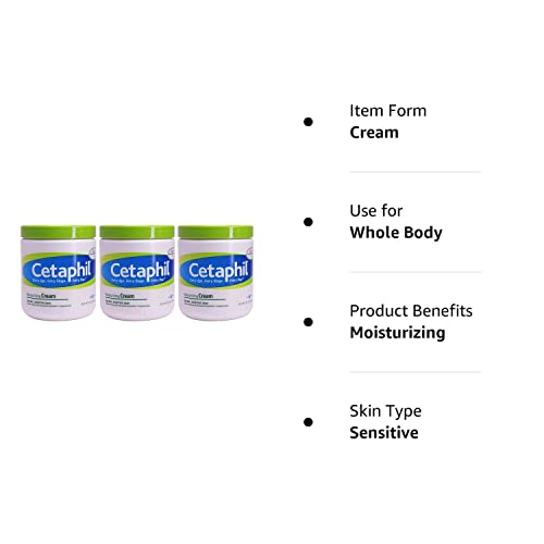 Cetaphil Moisturizing Cream (20 Ounce) (3 Pack)