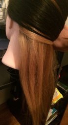 Bellrino 24'' Cosmetology Mannequin Manikin Training Head With 100% Human Hair With Table Clamp Holer - Emma (Emma+C)