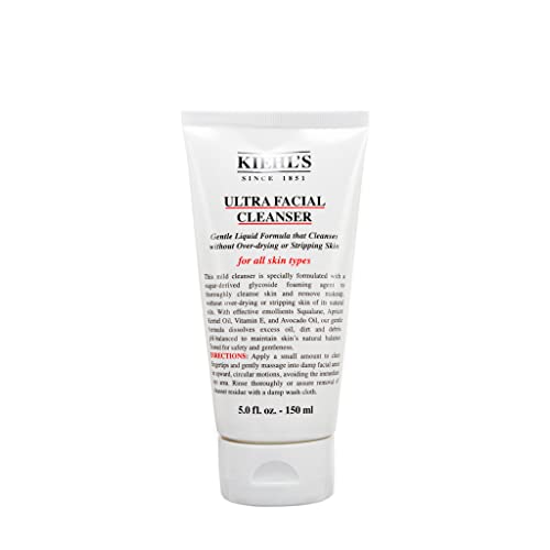 Kiehls Ultra Facial Cleanser For Unisex, 5 Ounce150Ml (All Skin Types)