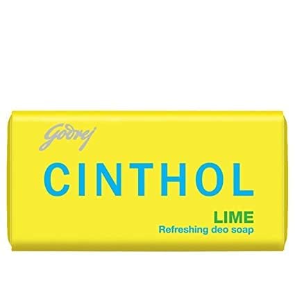Cinthol Lime Bath Soap, 100 G (Pack Of 12)