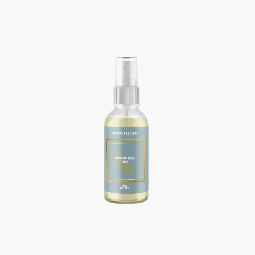 103 Collection Vegan Facial Toner With Provitamin A, B5 & B3, Sensitive Skin, Organic White Willow Bark To Maximize Your Skin'S
