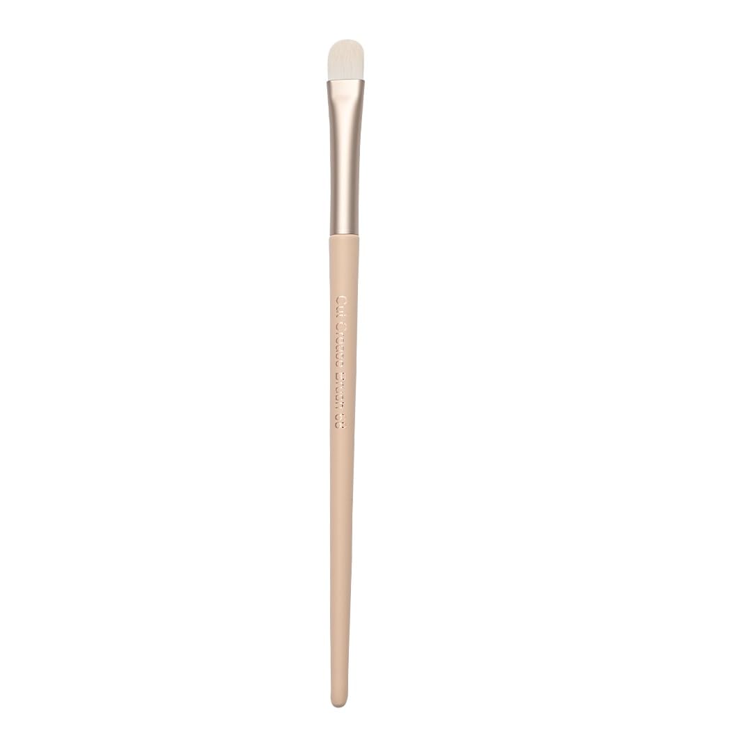 Milagro Beauty Cut Crease Eye Brush 68  Flat Angled Brush For Precision Cut Crease Looks, Perfect For Powder & Cream Eyeshadow,