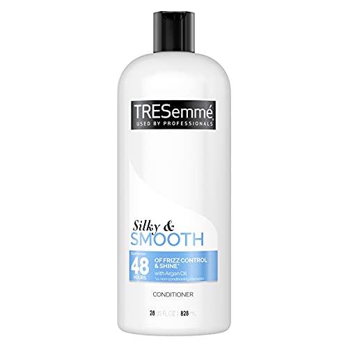TRESemme Touchable Softness Anti Frizz Conditioner for Shiny Hair Smooth and Silky Moroccan Argan Oil Dry Hair Formula 28 oz