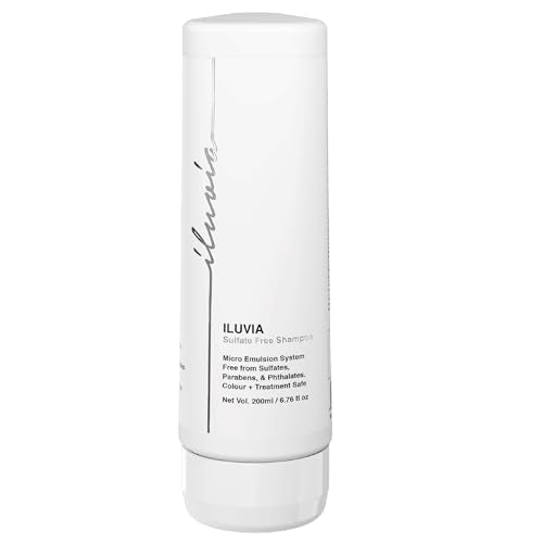 Iluvia Professional Sulphate Free Shampoo (Unique Micro Emulsion Formula Prevents Frizz, Breakage, Dryness For Stronger Hair)  