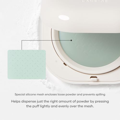LANEIGE Neo Blurring Powder - Oil Absorbing, Pore Blurring Compact, 0.25 oz, Clear, Travel-Friendly with Blue Hyaluronic Acid
