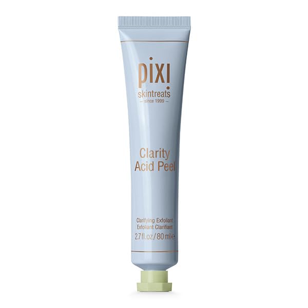 Pixi Clarity Acid Peel | Gentle Exfoliator with AHA, BHA & Probiotics | Purifies, Hydrates & Minimizes the Appearance of Pores |