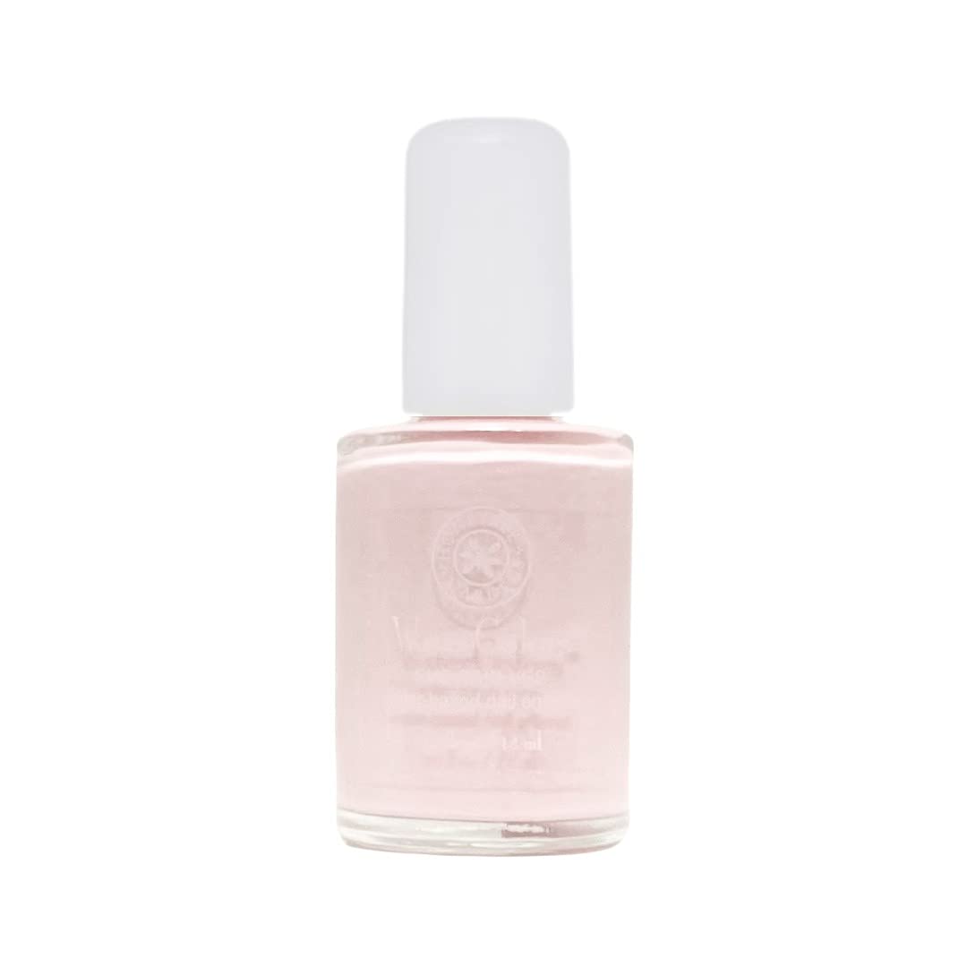 Honeybee Gardens Water-Based Nail Enamel, She Said Yes, Matte Opaque Light Pastel Pink, Eco-Friendly, Odorless & Vibrant Polish,