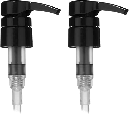 Bar5F N18S Dispensing Pump For Shampoo, Conditioner, Lotion, Etc,. Fits 1'' Inch Bottle Necks, Pack Of 2