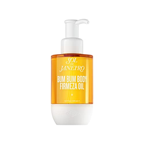 SOL DE JANEIRO Bum Bum Firmeza Body Oil - 3.38 Fl Oz - Hydrating Body Oil for Firmness and Glow