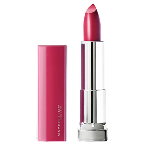 Maybelline Color Sensational Made for All Lipstick, Crisp Lip Color & Hydrating Formula, Fuchsia For Me, Bright Pinky Red, 1 Cou
