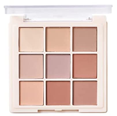 Amy'S Diary Dark Light Royal Blue Pearl White Glitter Shimmer Eye Shadow Makeup Palette,9 Colors Highly Pigmented Waterproof Mat