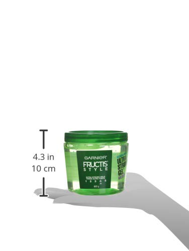 Garnier Fructis Style Ultra Strong Hold Gel, Clean and Fresh, No. 4, 21.2 Ounce