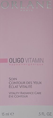 ORLANE PARIS Oligo Vitamin Vitality Radiance Care Eye Contour - Soothing Eye Jelly Treatment with Roll-On Applicator - Dark Circ