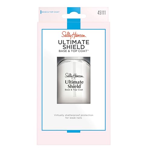Sally Hansen Ultimate Shield, Base And Top Coat, Nail Protectant, Nail Strengthener