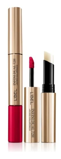 LBel Infini Dual 72H No transfer lipstick with hyaluronic acid  Lipstick  Balm  Rouge Sauvage