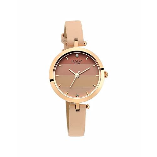 Titan Watches For Women (T2606Wl02), Pink, Strap