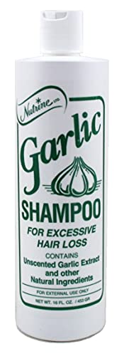 Nutrine Garlic Shampoo Unscented 16 Ounce (473ml) (Pack of 6)