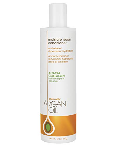 One N Only Argan Oil Moisture Repair Conditioner, Helps Detangle And Smooth Damaged Hair Cuticle To Improve Structure, Improves