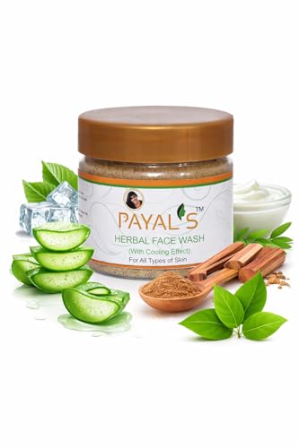 PayalS Herbal Face Wash | Gentle Daily Cleanser For Deep Cleansing, Oil Control & Glowing Skin | Herbal & Chemical-Free | For M