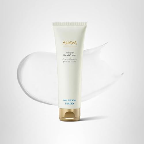 Ahava Dead Sea Water Mineral Hand Cream - Hand Moisturizer For Dry Cracked Hands, Light & Fast Absorbing, Enriched With Exclusiv