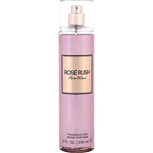 Paris Hilton Rose Rush For Women Fragrance Mist, Floral, 8 Fl Oz