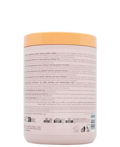 Inebrya Ice Cream Age Therapy Hair Lift Conditioner - Regenerating Conditioner for Mature, Chemically Treated, Dry Hair, 33.8 oz