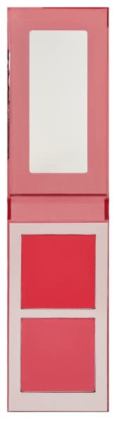 Juvia's Place Blushed Duo Blush Volume5 - Two Tone Pigmented Buildable Pressed Mineral Powder - Rosy Natural Cheeks Matte Fresh