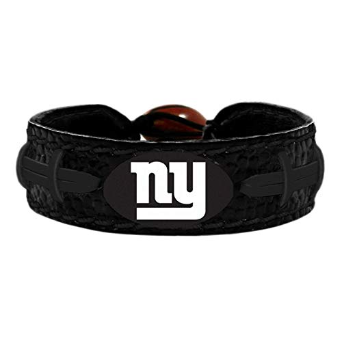 NFL New York Giants BraceletTeam Color Tonal Black, Team Color Tonal Black, One Size