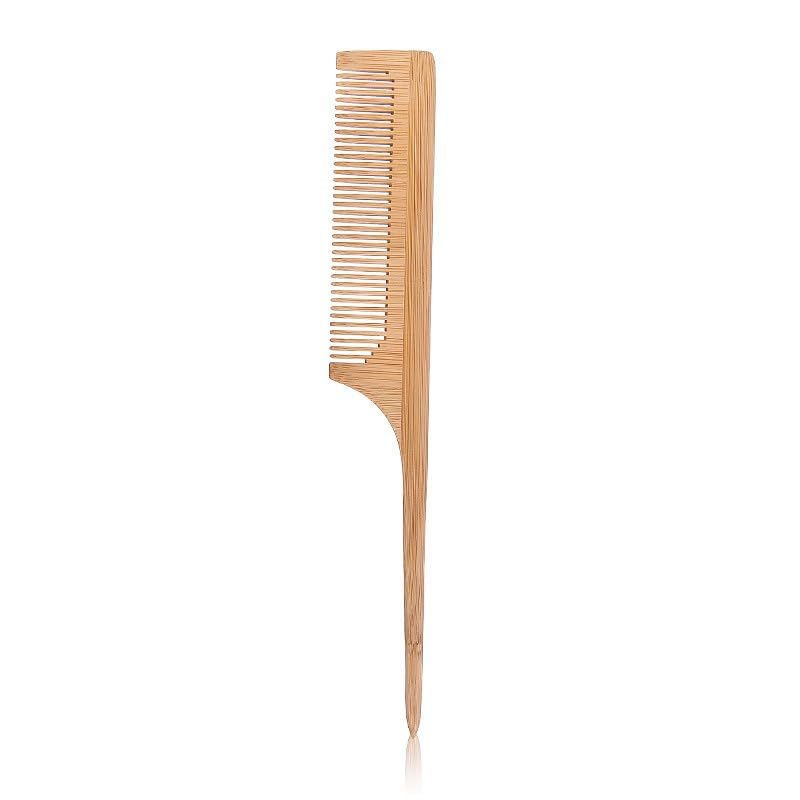 Mippo MenS Beard Brush And Styling Comb Bamboo Oil Head Comb, Broken Hair Cleaner, Beard Care & Grooming Tool