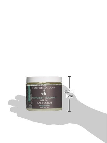 Soothing Touch Herbal Salt Scrub, Peppermint Rosemary - 20 Oz