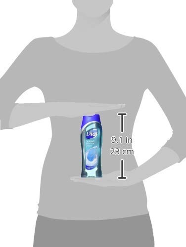 Dial Body Wash Spring Water 16 Ounce Hydrating (473Ml) (Pack Of 2)