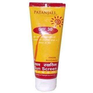 Patanjali Saundarya Face Wash 60 Ml & Sun Screen Cream (30 Spf) 50Gm Combo Pack