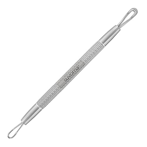 Suvorna White Head Remover for Face, Pimple Extractor, Pimple Popper, Whitehead Remover for Face, Comedone Extractor Tool, Pimpl