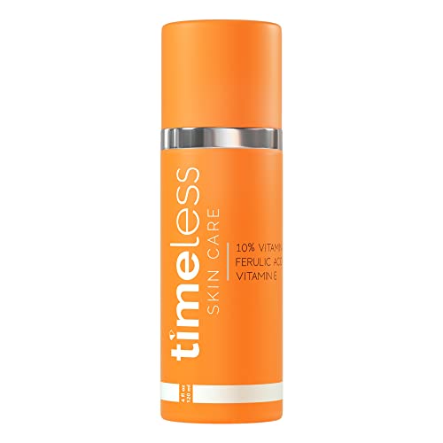 Timeless Skin care Vitamin c Plus E 10 Percent Ferulic Acid Serum Serum Unisex 4 oz